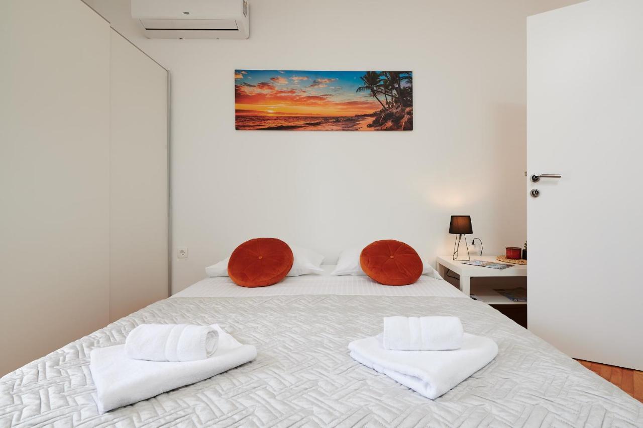 Apartmani Draga Трогир Экстерьер фото